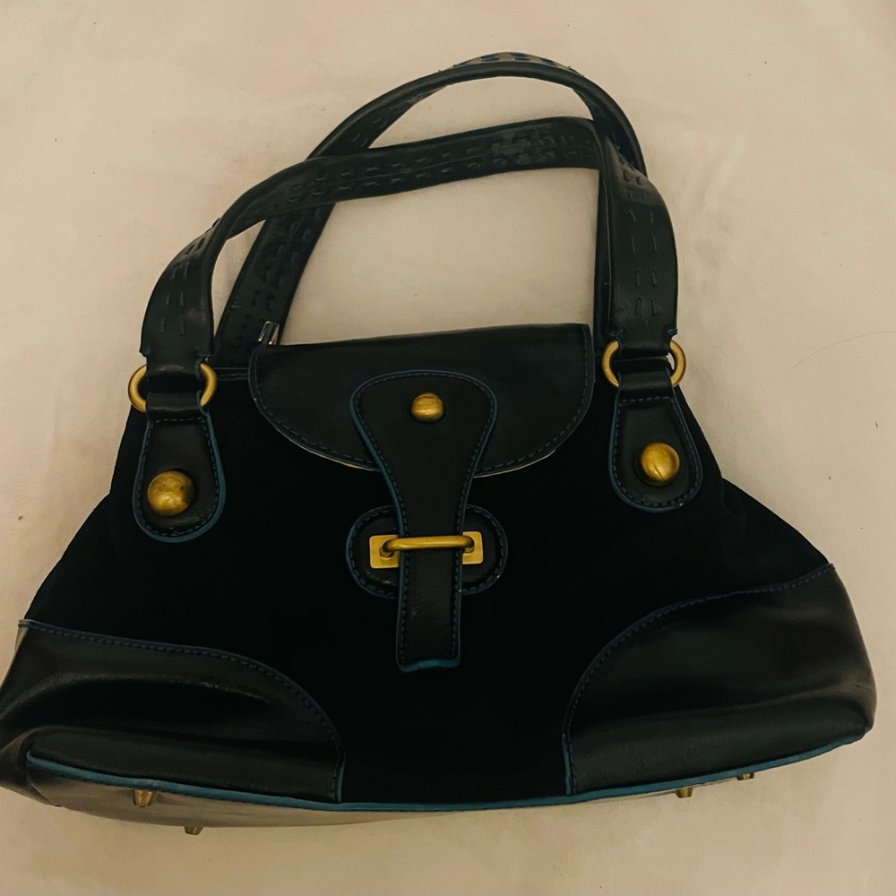 Max New York Elegant Black Leather Bag - Picture 8 of 12